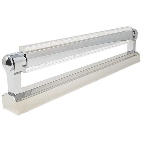 Applique Lampada Specchio Bagno Da Parete Luce Led Calda Freddo Naturale 8w - Foto 3