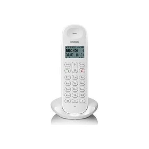 Telefono Cordless   Lotus 10279091 Bianco Dect Display Alfanum. Id Chiamate - Foto 2