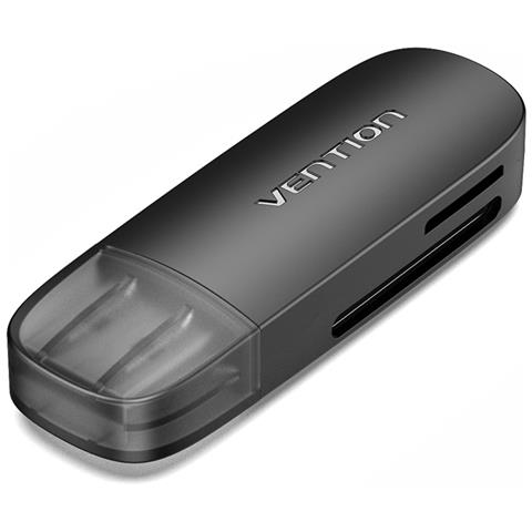 CLFB0 lettore di schede USB 3.2 Gen 1 (3.1 Gen 1) Nero - Foto 2