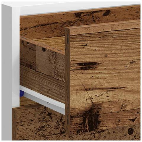 Armadio Inferiore “Lyon” Legno Antico 40x46x81,5 cm - Foto 2