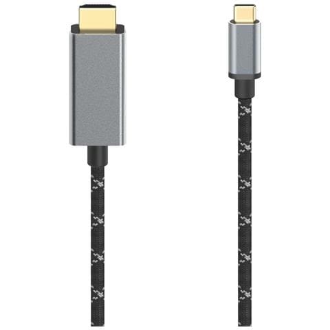 00200509 cavo HDMI 1,5 m HDMI tipo A (Standard) USB tipo-C Nero - Foto 3