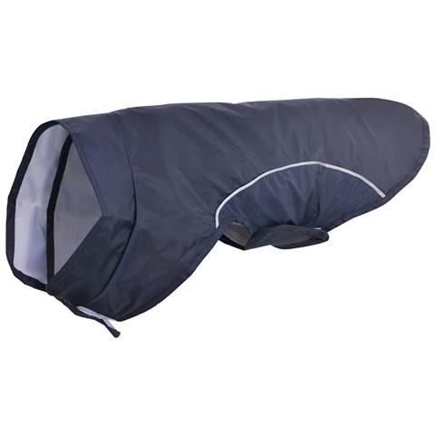 Impermeabile per Cani con Strisce Riflettenti Poliestere S - Foto 1