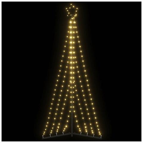 Albero di Natale a LED 339 LED Bianco Caldo 187 cm - Foto 2