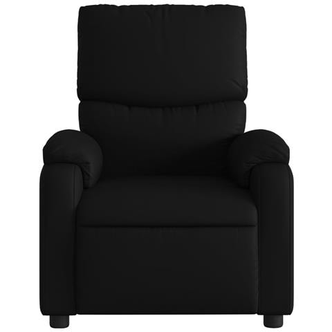 Poltrona Reclinabile Elettrica Nera in Similpelle - Foto 9