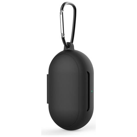 Custodia Protettiva In Silicone Blu Notte Per Auricolari Compatible With Samsung Galaxy Buds/buds Plus Black - Foto 1