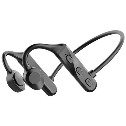 Cuffie Bluetooth 5.2 A Conduzione Ossea Modello Stan, Nero - Foto 2