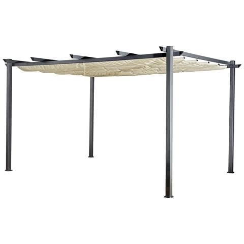 Pergola Autoportante 3 × 4 M Cassis Beige - Struttura In Alluminio - Foto 1