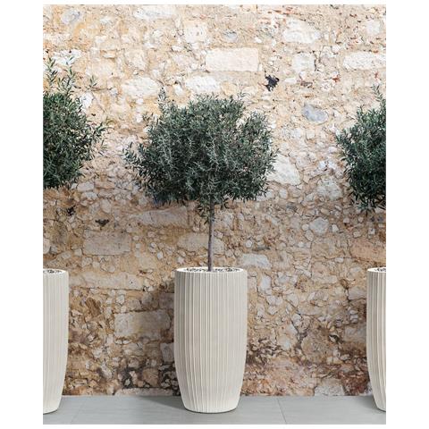 Vaso Per Piante Zelkova 35 Cm Beige Chiaro - Foto 1