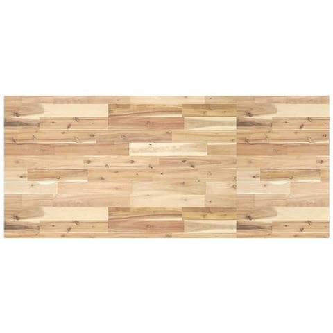Piano Scrivania Non Trattato 120x60x4cm Legno Massello Acacia - Foto 1