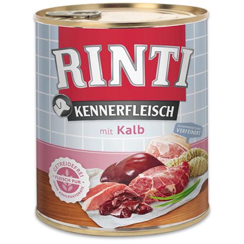 4000158910806 cibo umido per cani Vitello Adulto 800 g - Foto 1