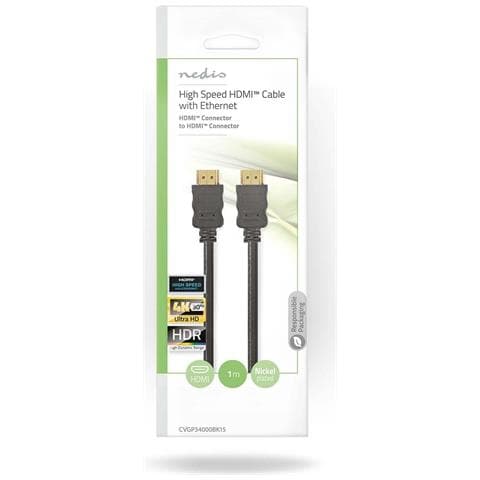 Cavo Hdmi 4k Ultra Hd Da 1 A 10 Metri High Speed Tv Monitor Alta Qualità - 1 Metro - Foto 1