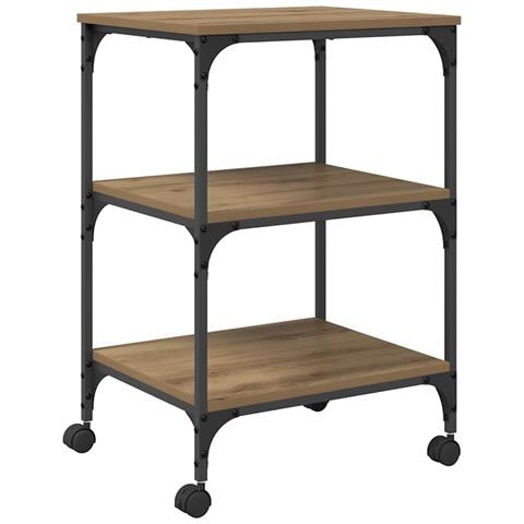 Supporto per Stampante Rovere artigianale 50 x 41 x 75 cm - Foto 1