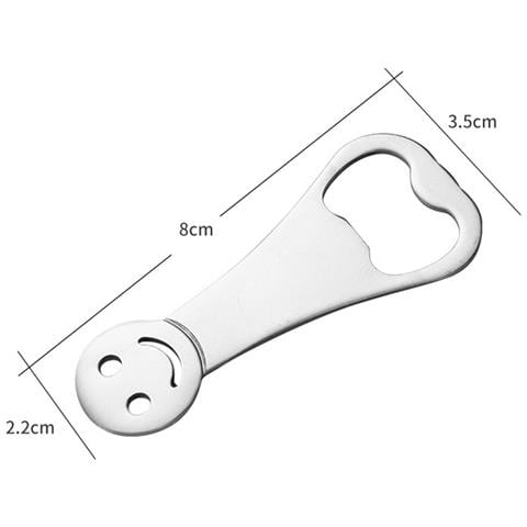 Set Di 5 Apribottiglie In Acciaio Inossidabile Con Cartone Animato - Apribottiglie Argento - Foto 7