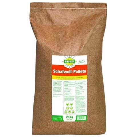 Pellet Di Lana Di Pecora 25 Kg Concime Organico 11 7+5 4 Per Ca. 250m² - Foto 1