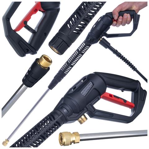 Pistola Alta Pressione Pro Clean Gun Pcg1 - Compatibile Con Idropulitrici Kärcher, Bosch, Lavor | Pressione Max 4000 Psi, Filettatura M22-14mm - Foto 1