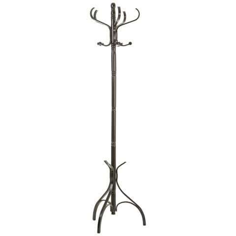 Appendiabiti Da Terra In Legno Nero 45x45x182h - Foto 1