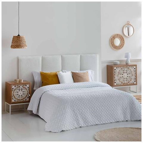 Tavolino In Legno Bianco 45x35x60 - Foto 2