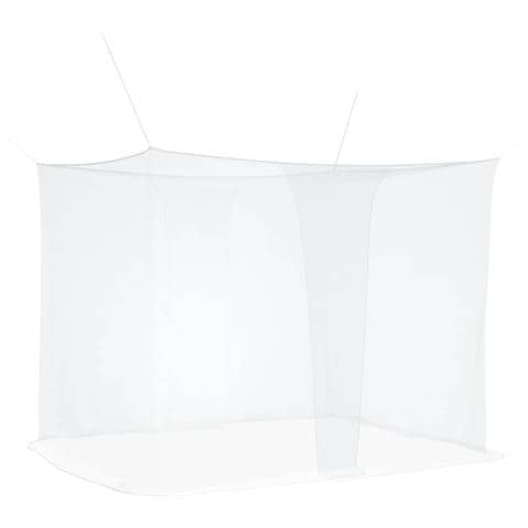 Zanzariera per letto 156 maglia 3 pcs Bianco Poliestere - Foto 1