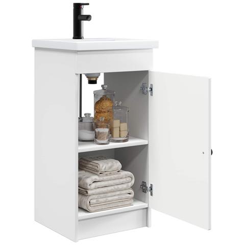 Mobile da bagno con lavabo Bianco 42 x 40 x 84,5 cm - Foto 2