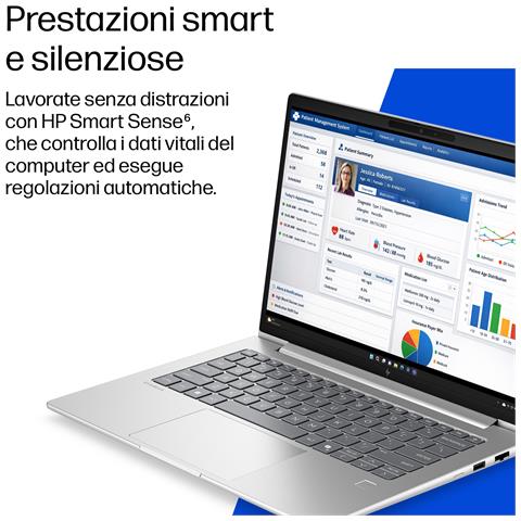 EliteBook 6 G2i Next Gen AI PC Wolf Pro Security Edition Intel Core Ultra 5 325 Computer portatile 35,6 cm (14") WUXGA 16 GB DDR5-SDRAM 512 GB SSD Wi-Fi 7 (802.11be) Windows 11 Pro Argento - Foto 21