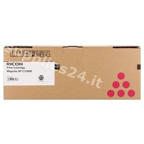 407636 Toner Originale Magenta per SPC320DN / SPC231SF Capacità 6000 Pagine - Foto 2