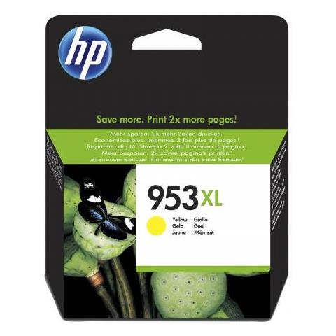 953xl Yellow Original Ink Cartridge 20ml 1600pagine Giallo Cartuccia Dinchiostro F6u18aebgx - Foto 1