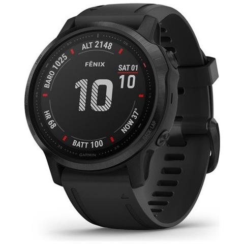Fenix 6S Pro Impermeabile 10ATM Display 1.2" 32GB Wi-Fi / Bluetooth e GPS per Fitness con Contapassi e Cardiofrequenzimetro 42mm Nero - Foto 2