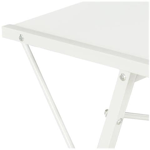 Scrivania con Ripiano Bianca 116x50x93 cm - Foto 7