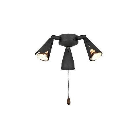 Kit Apparecchio Per Soffitto Fan Luce 5 (graphite) Eco Elementi, Carribean Sogno Raso Stella, Reale, Merkur - Foto 1