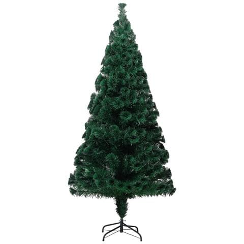 Albero di Natale con Supporto Verde 180 cm in Fibra Ottica - Foto 2