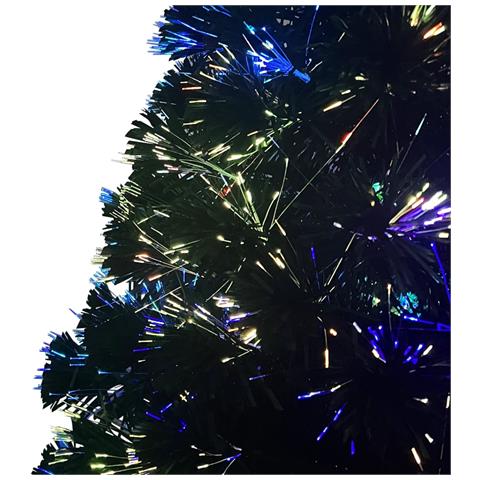 Albero di Natale con Supporto Verde 180 cm in Fibra Ottica - Foto 9