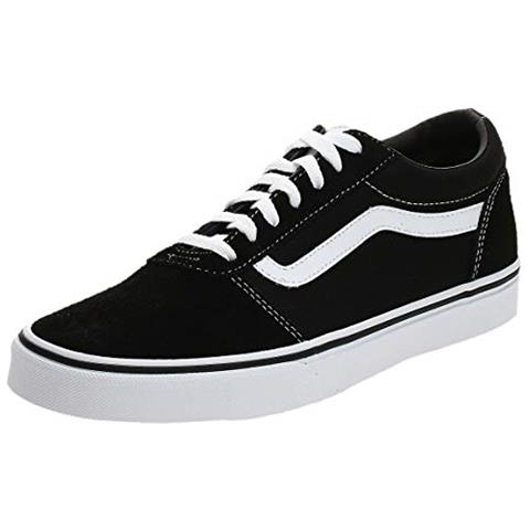 Ward Scamosciata / Tela, Sneaker Uomo, Black Bianco Car C4r, 40.5 Ue - Foto 1