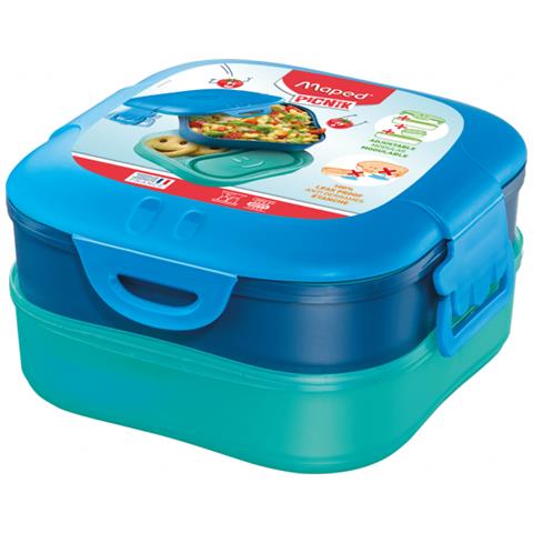 lunch box concept 3 in 1 blu - Foto 1