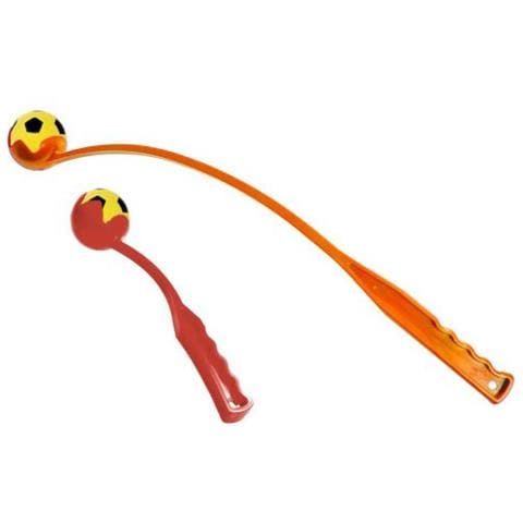 64 Cm Palla Launcher Con Morbido Rosso, Arancio - Foto 1