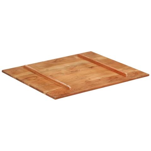 Piano Tavolo in Legno Massello di Acacia 15-16 mm 70x80 cm - Foto 2