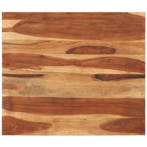 Piano Tavolo in Legno Massello di Acacia 15-16 mm 70x80 cm - Foto 1