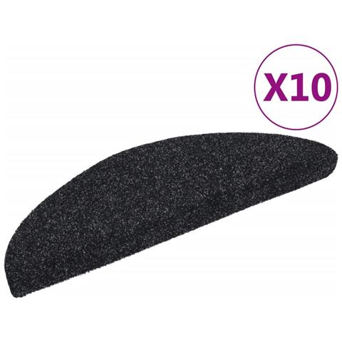 Tappetini Scale Adesivi 5 pz 56x17x3 cm Grigio Scuro Agugliati - Foto 1