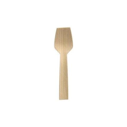 Papstar 88772 Cucchiaio Monouso Cucchiaio Per Gelato Usa E Getta Legno 50 Pz - Foto 1