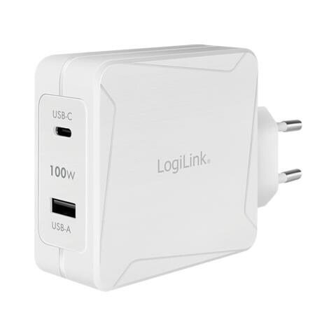 Pa0281 Caricabatterie Per Dispositivi Mobili Telefono Cellulare, Tablet Bianco Ac Ricarica Rapida Interno - Foto 1