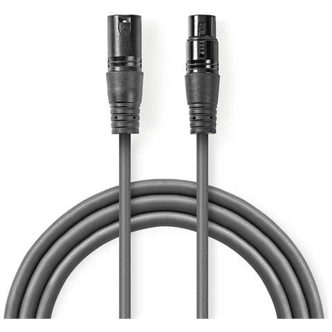 Cavo Audio Coth15010gy50 Xlr (3 Pin) Grigio (coth15010gy50) - Foto 2
