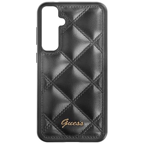 Cover Per Samsung Galaxy S23 Fe Rigida Motivo Trapuntato, Nero - Foto 1