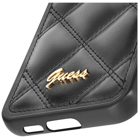Cover Per Samsung Galaxy S23 Fe Rigida Motivo Trapuntato, Nero - Foto 5