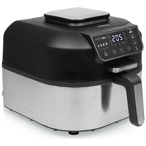 01.182092.01.001 friggitrice Singolo 5,6 L Indipendente 1760 W Friggitrice ad aria calda Nero, Argento - Foto 1