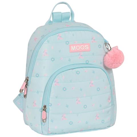Zaino Moos Garden Mini Turchese 25 X 30 X 13 Cm - Foto 1