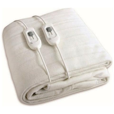 Termocoperta Matrimoniale Haeger Ub-140.002a Rosa 2x60w - Foto 1
