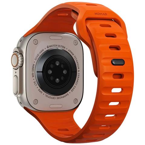 Cinturino Sportivo Apple Watch 42-44-45-49mm, Arancione - Foto 10