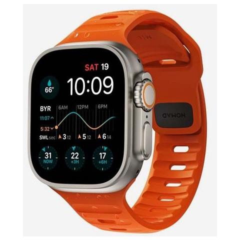Cinturino Sportivo Apple Watch 42-44-45-49mm, Arancione - Foto 1