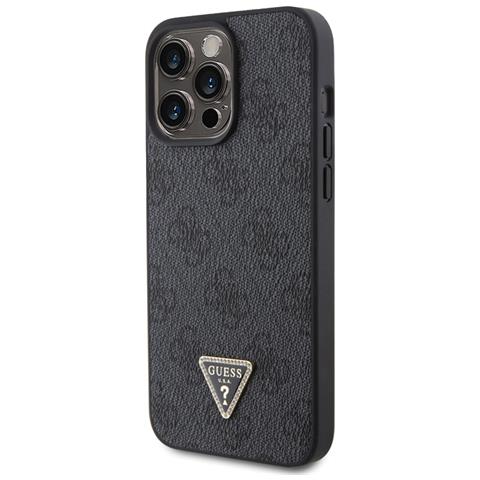 Cover Per Iphone 15 Pro Max Triangle Diamond 4g, Nero - Foto 1