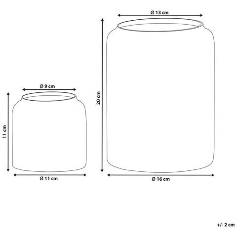 Vaso Decorativo Rasam Vetro 20/11 Cm Rosa Pastello - Foto 2