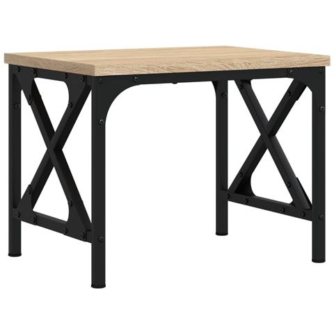 Supporto Stampante Rovere Sonoma 40x30x31 Cm Legno Multistrato - Foto 2